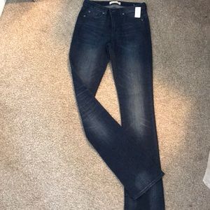 Dark wash denim bootcut